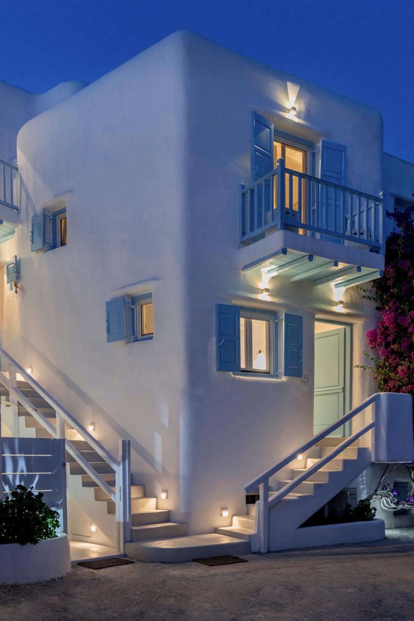Mykonian Mews Luxury Suites Psarrou Eksteriør billede