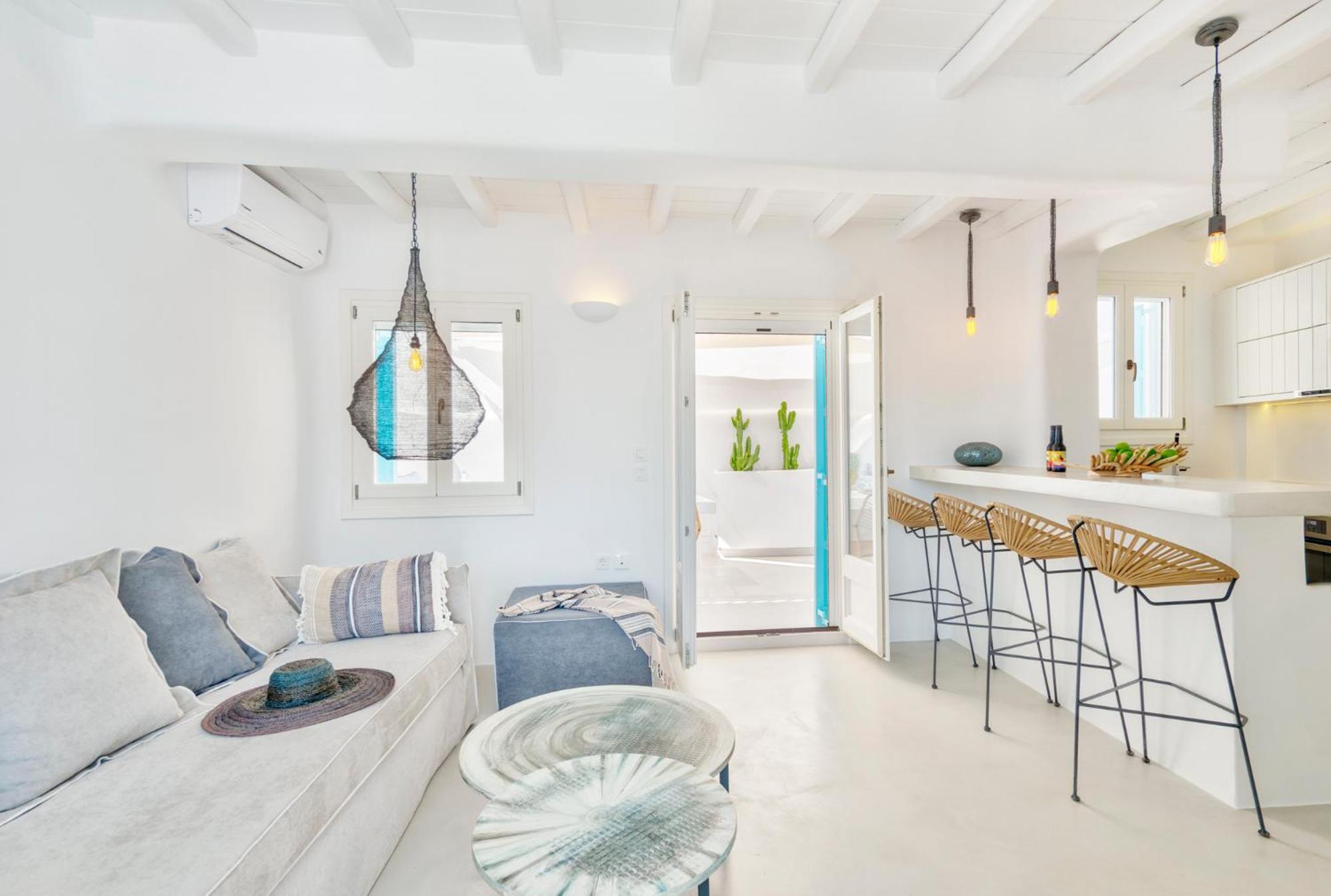 Mykonian Mews Luxury Suites Psarrou Eksteriør billede