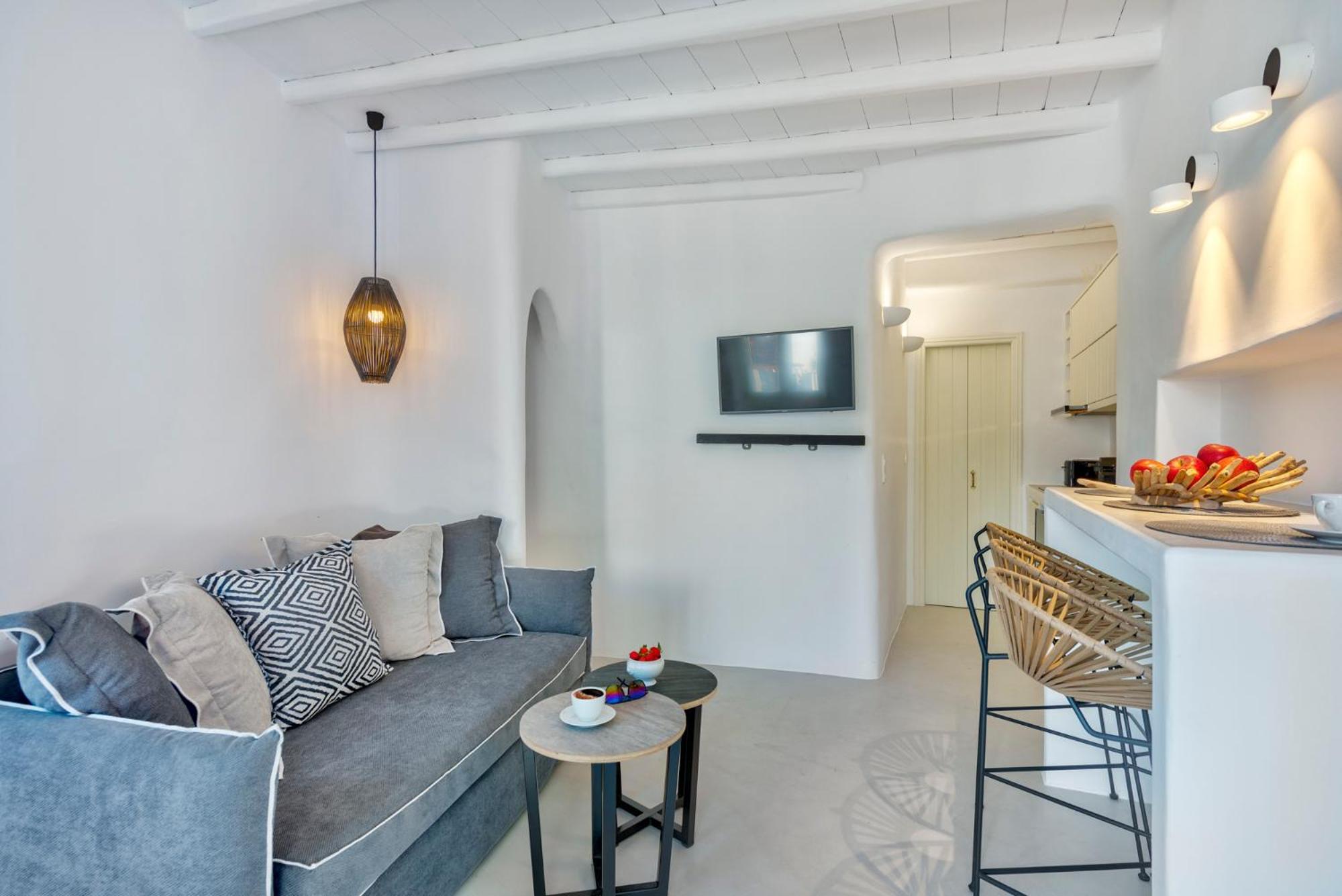 Mykonian Mews Luxury Suites Psarrou Eksteriør billede